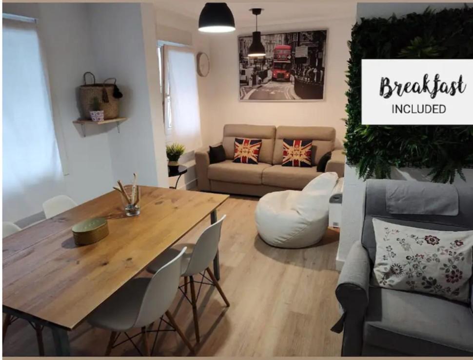 Apartamento Entero Con Desayuno Incluido Y Parking Gratuito, A 3 Km De Playa Con Aire Acondicionado Muskiz Εξωτερικό φωτογραφία